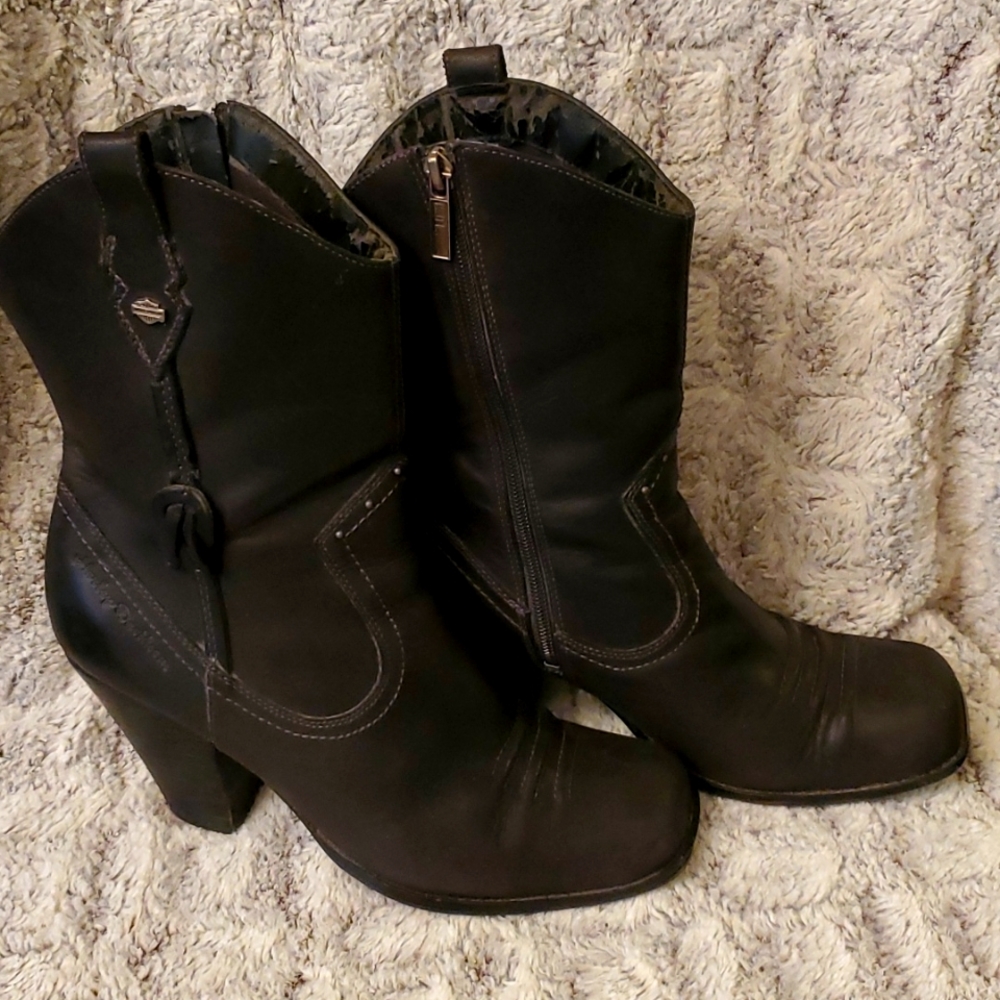 EUC Authentic Harley Davidson Motorcycle Boots 👢 😍